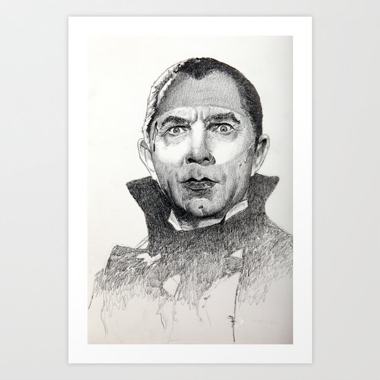 Dracula Bela lugosi Art Print