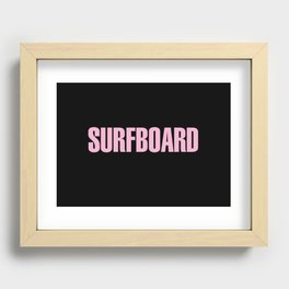 SURFBOARD Recessed Framed Print