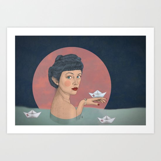 Sirena Art Print
