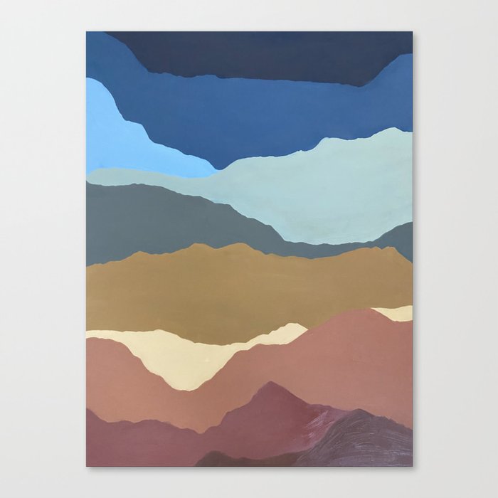 Mountains Two Canvas Print