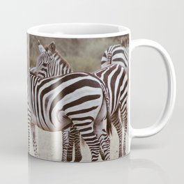 Serengeti zebras Mug