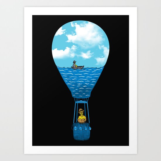 Explore Art Print