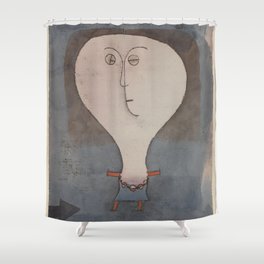 Paul Klee - Fright of a Girl Shower Curtain