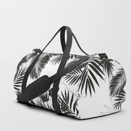 Black & White Palms Duffle Bag