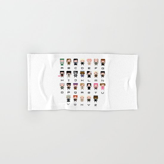 Harry Potter Alphabet Hand & Bath Towel