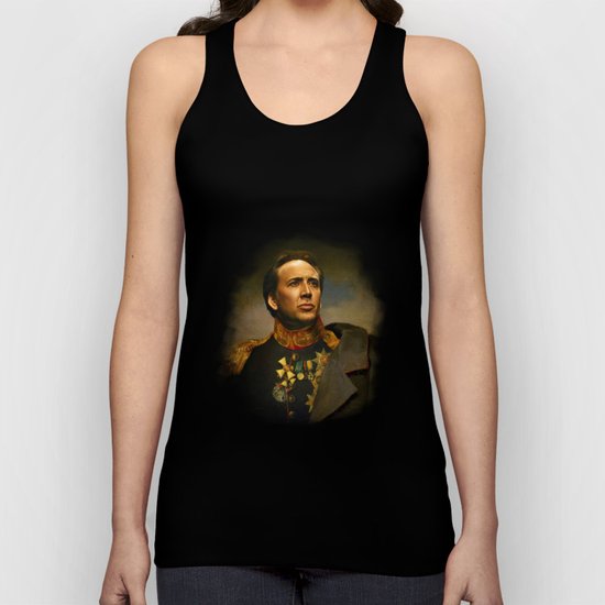Nicolas Cage - replaceface Unisex Tank Top