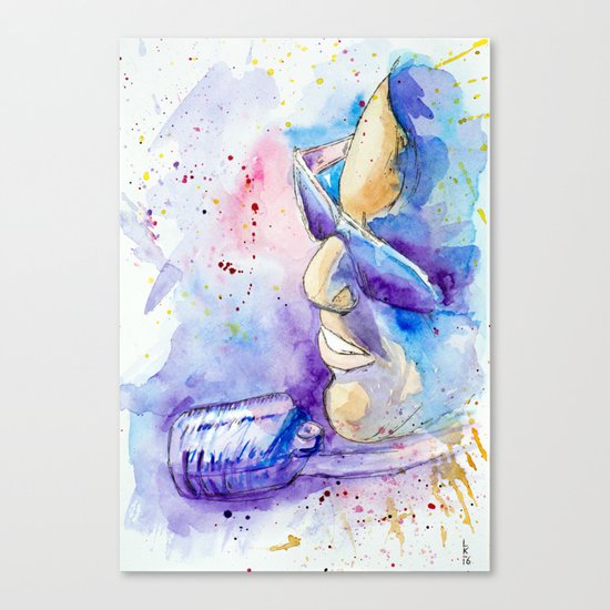 Ray Canvas Print