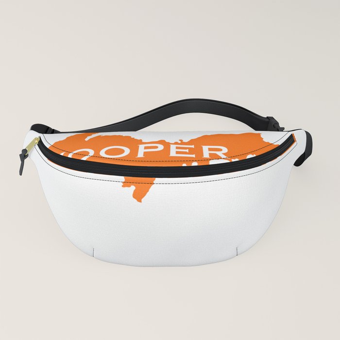 blaze orange fanny pack