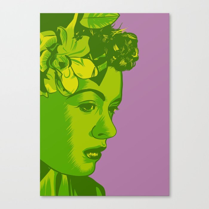 BILLIE Canvas Print