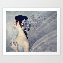 Fantasy Portrait Art Prints Society6
