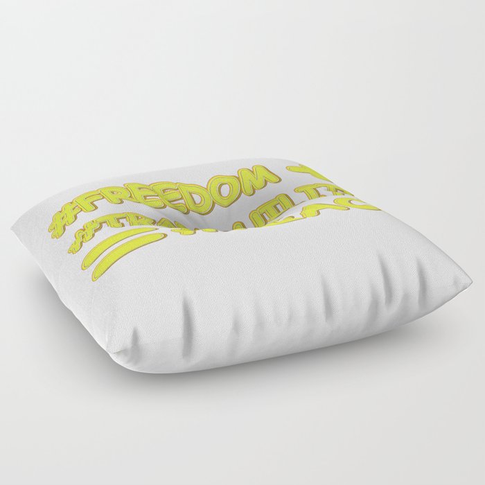 "PEACE FORMULA EQUATION" Cute Design. Buy Now Floor Pillow