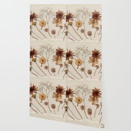 Dried Flowers Wallpaper For Any Decor Style Society6