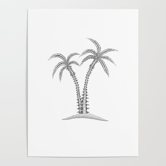 Palm Spine Poster