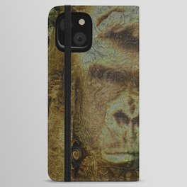 Psychedelic Gorilla Dream art iPhone Wallet Case