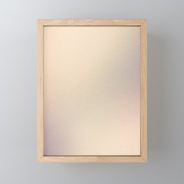 Iridescent Almond Blush Framed Mini Art Print