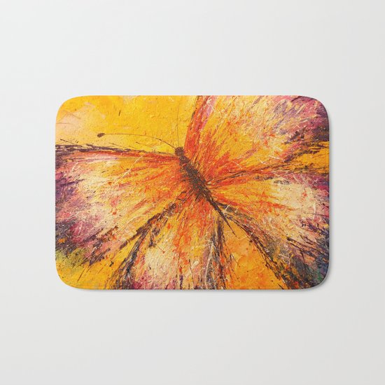 Butterfly Bath Mat