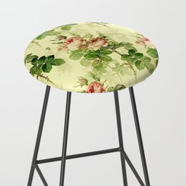 Watercolour flowers,roses,floral,summer pattern Bar Stool