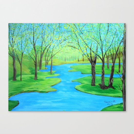 Colors of spring Canvas Print