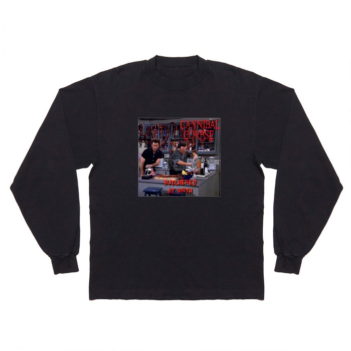 Seinfeld- Death Metal Long Sleeve T Shirt