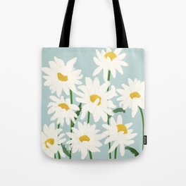 Daisy fields market tote top