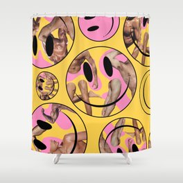 Smiley Style Shower Curtain