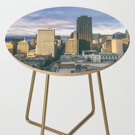 Evening in the City Side Table