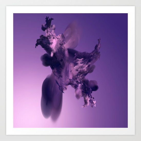 the final - birth of a galaxie Art Print