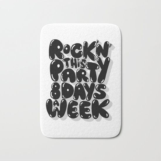 ROCK'N' THIS PARTY - 002 Bath Mat