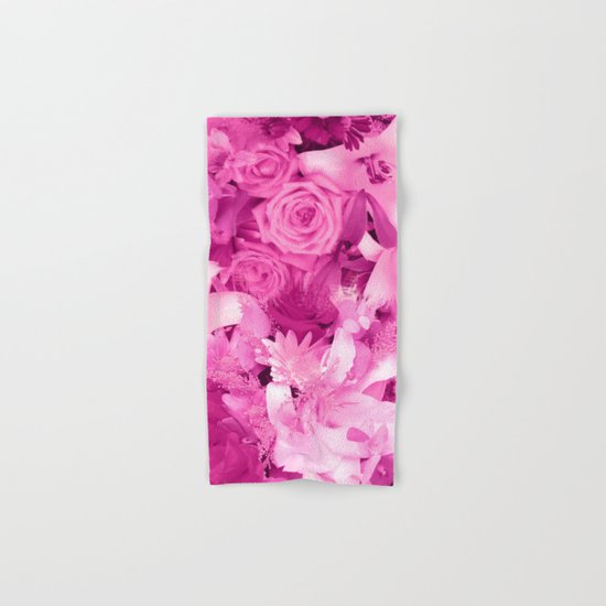 Floral Hand & Bath Towel