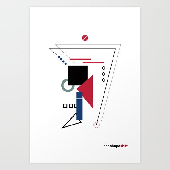 ShapeShift Art Print