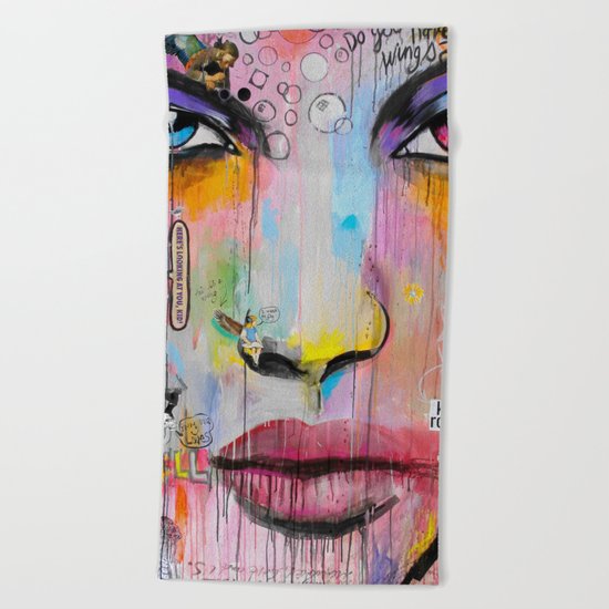 wings Beach Towel