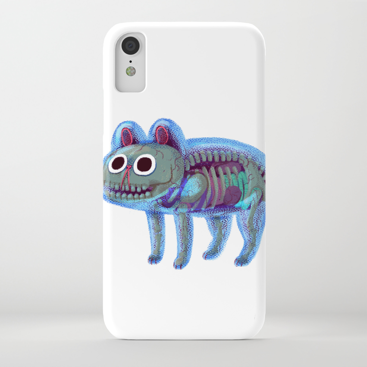 Jelly Cat Iphone Case By Paperbeatsscissors Society6