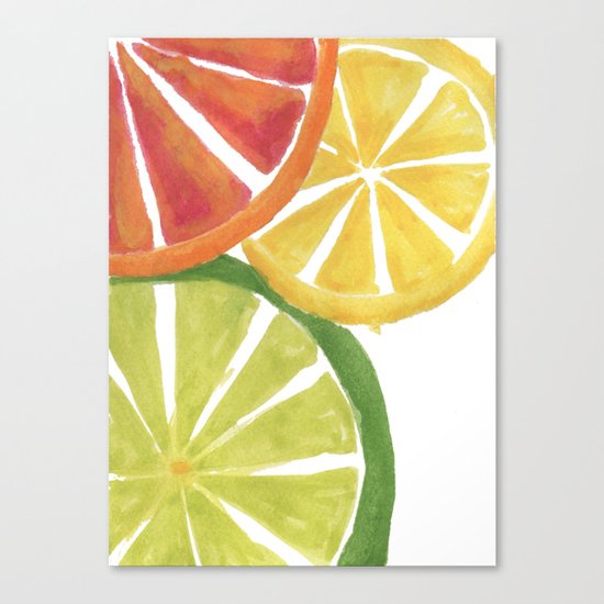 Citrus Canvas Print