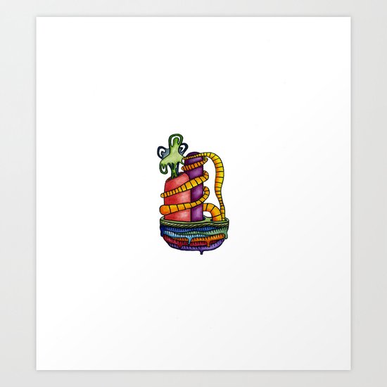 Pining Vine Art Print