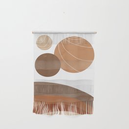 Baked Earth Worlds Wall Hanging