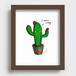 I Need A Hug Recessed Framed Print