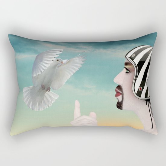funny Rectangular Pillow