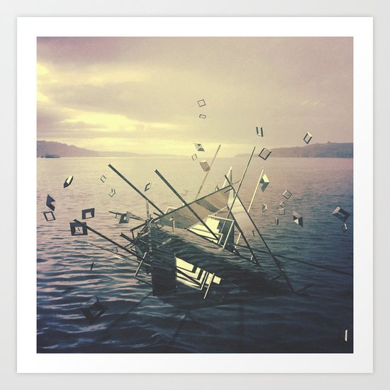 Intervention 11 Art Print