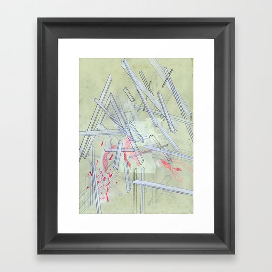 Ultimate Vacation Dream Home Framed Art Print