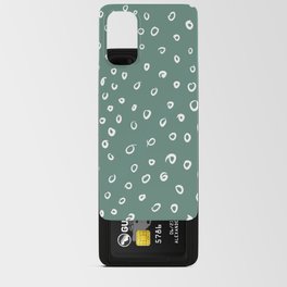 Green Spots Android Card Case