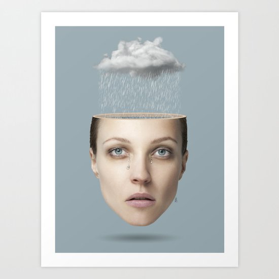 Bad Mood Art Print