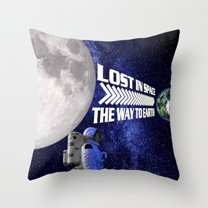 lost in space Throw Pillow
