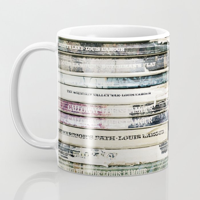 louis l'amour paperbacks Coffee Mug by Life Through the Lens