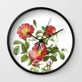 Vintage Red Roses [06] Wall Clock