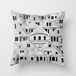 Vancouver Heritage Throw Pillow