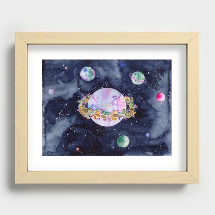 Aquarius Recessed Framed Print