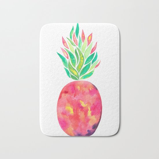 Pineapple Flare Bath Mat