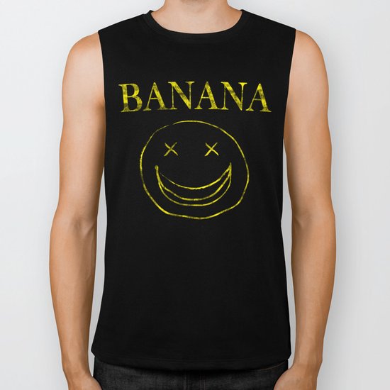 Banana Smile Biker Tank