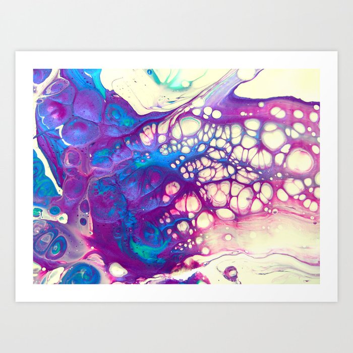 Liquid Lace Art Print