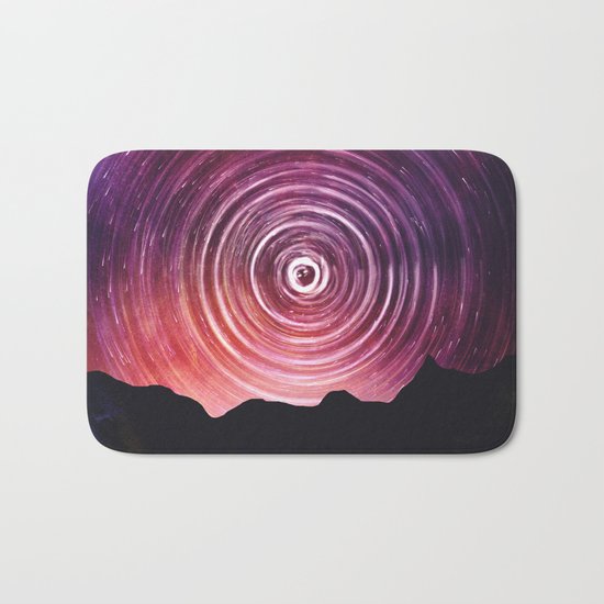 Follow the stars II Bath Mat
